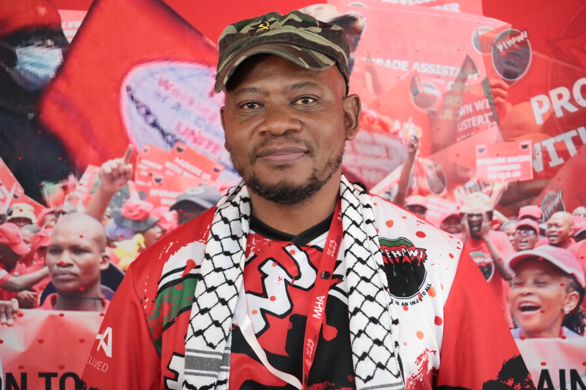Newly Elected Thabo Regional Secretary - Cde Tefo Molelle